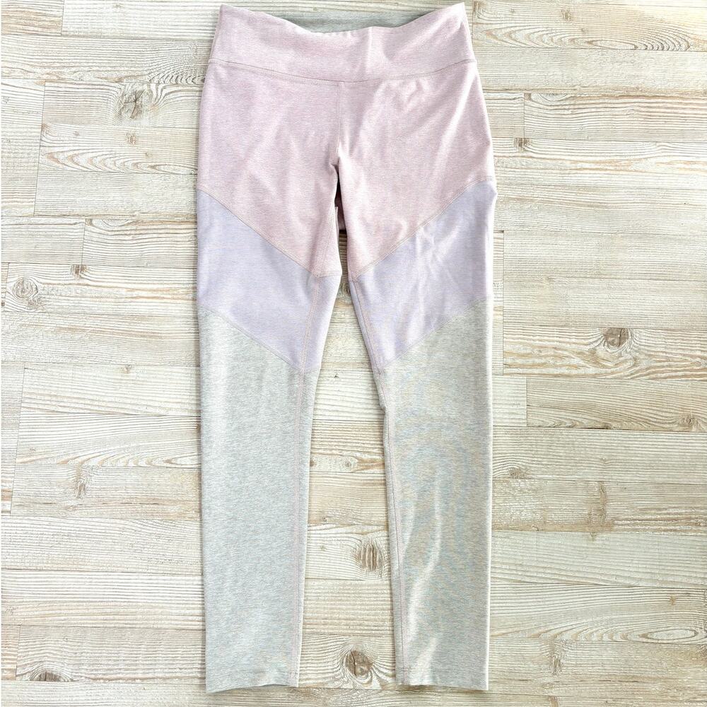Outdoor‎ Voices Springs Colorblock 7/8 Leggings | Pastel/Heather Grey M